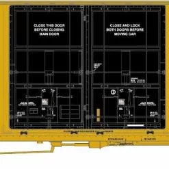 Athearn 75327 HO 60ft Gunderson Double Door High-Cube Box Car TBOX #660177
