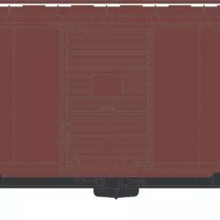 Athearn 75331 HO 40ft Youngstown Door Box Car Alaska Railroad #2007