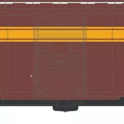 Athearn 75340 HO 40ft Youngstown Door Box Car Nashville, Chattanooga, And St. Louis Railway #19210