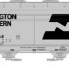 Athearn GN24686 N ACF 2970 Covered Hopper Burlington Northern #435534