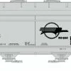 Athearn GN24695 N ACF 2970 Covered Hopper Missouri Pacific #706005