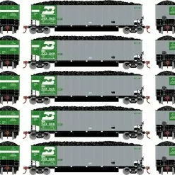 Athearn 25058 N BethGon Coalporter Burlington Northern 5 Pack