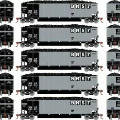 Athearn 25067 N BethGon Coalporter BNSF 5 Pack