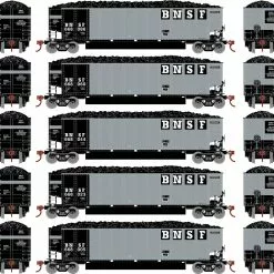 Athearn 25068 N BethGon Coalporter BNSF 5 Pack