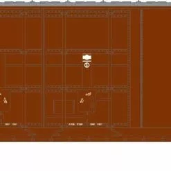 Athearn 88194 HO 50ft High Cube Double Plug Door Box Car Union Pacific #301117