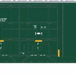 Athearn 88205 HO 50ft High Cube Double Plug Door Box Car BCRail #100427