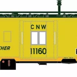 Athearn 90324 HO Bay Window Caboose Chicago North Western #11160
