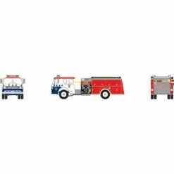 Athearn #92024 Ford C Canopy Cab Fire Truck Perryville