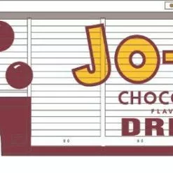 Athearn 92465 HO Ford C Tractor With Trailer Jo Jo Chocolate Flavored Drink 124/1003