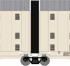 Athearn 24747 N Auto-Max Carrier Burlington Nothern Santa Fe #314181