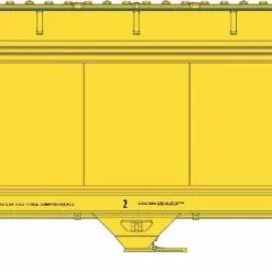 Athearn 12943 N ACF 4600 Covered Hopper Vermont Railway #6008