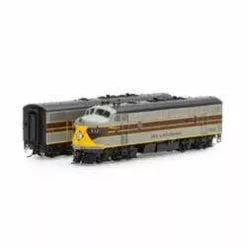 Athearn #G19558 F7A/F7B W/DCC & Sound Erie Lackawanna Freight #6321/#7133