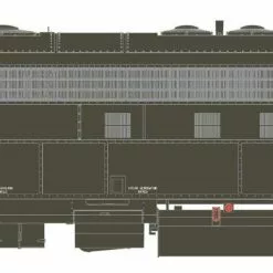 Athearn G19692 HO EMD FP-Unit Series Diesel Locomotive Amtrak #118 With Sound