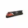 Athearn #G31631 Dash 9-44CW W/DCC And Sound Canadian National #2572