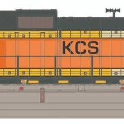 Athearn G31571 HO EMD Dash 9-44CW Diesel Locomotive Primed For Grime Kansas City Southern #4430