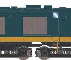 Athearn G41248 HO GE “Slab Side” Gas Turbine Chesapeake And Ohio #4500 With Sound