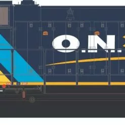 Athearn G64940 HO EMD GP40P-2 Ontario Northland #2202 With Sound