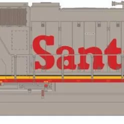 Athearn G71229 HO EMD SD70-Series Diesel Locomotive Santa Fe #245 With Sound