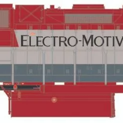 Athearn G71831 HO EMD GP38-2 Diesel Locomotive With Sound EMD Lease #825