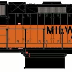 Athearn G71742 HO EMD GP38-2 Diesel Locomotive Milwaukee Road #363