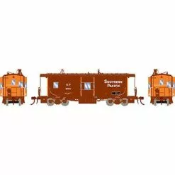 Athearn #G78592 HO Bay Window Caboose W/Lights,SP #4660