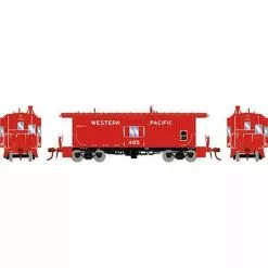 Athearn #G78400 HO Bay Window Caboose W/Lights/Sound, WP #485