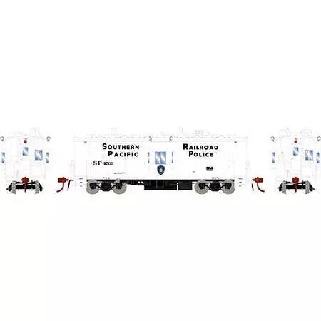 Athearn #G78595 HO Bay Window Caboose W/Lights,SPc #4699