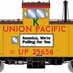 Athearn G79132 HO ICC Caboose Union Pacific* CA-9 - “Kaiser Coal Service Caboose” #25656 Equipped With DCC & Lights