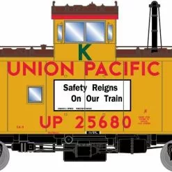 Athearn G79034 HO ICC Caboose Union Pacific* CA-9 - “Kaiser Coal Service Caboose” #25680 Equipped With DCC, Sound & Lights