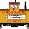 Athearn G79135 HO ICC Caboose Union Pacific* - CA-10 #25707 Equipped With DCC & Lights