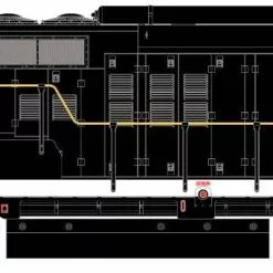 Athearn G82831 HO GP9 Diesel Locomotive New York Central #7503 With Sound