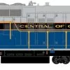 Athearn G82836 HO GP9 Diesel Locomotive Central Of Georgia #160 With Sound