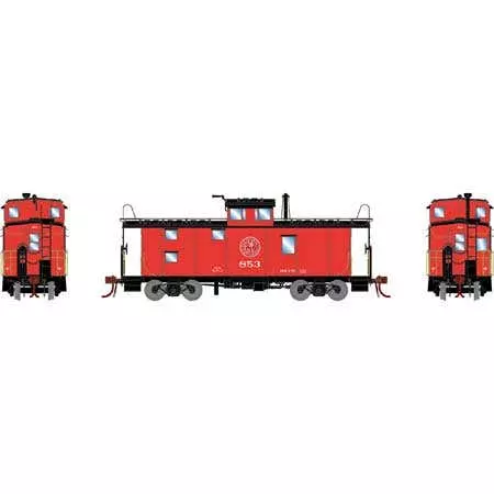 Athearn #G78587 C-20 ICC Caboose W/DCC & Lights P&WV #853
