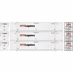 Athearn #28497 53' CIMC Container XPO #2 (3)