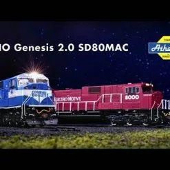 Athearn #G27355 SD90MAC W/DCC/Sound UP #3728