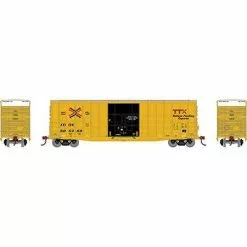 Athearn Roundhouse #88086 HO 50' Waffle HC Plug Door Box, FBOX #505468